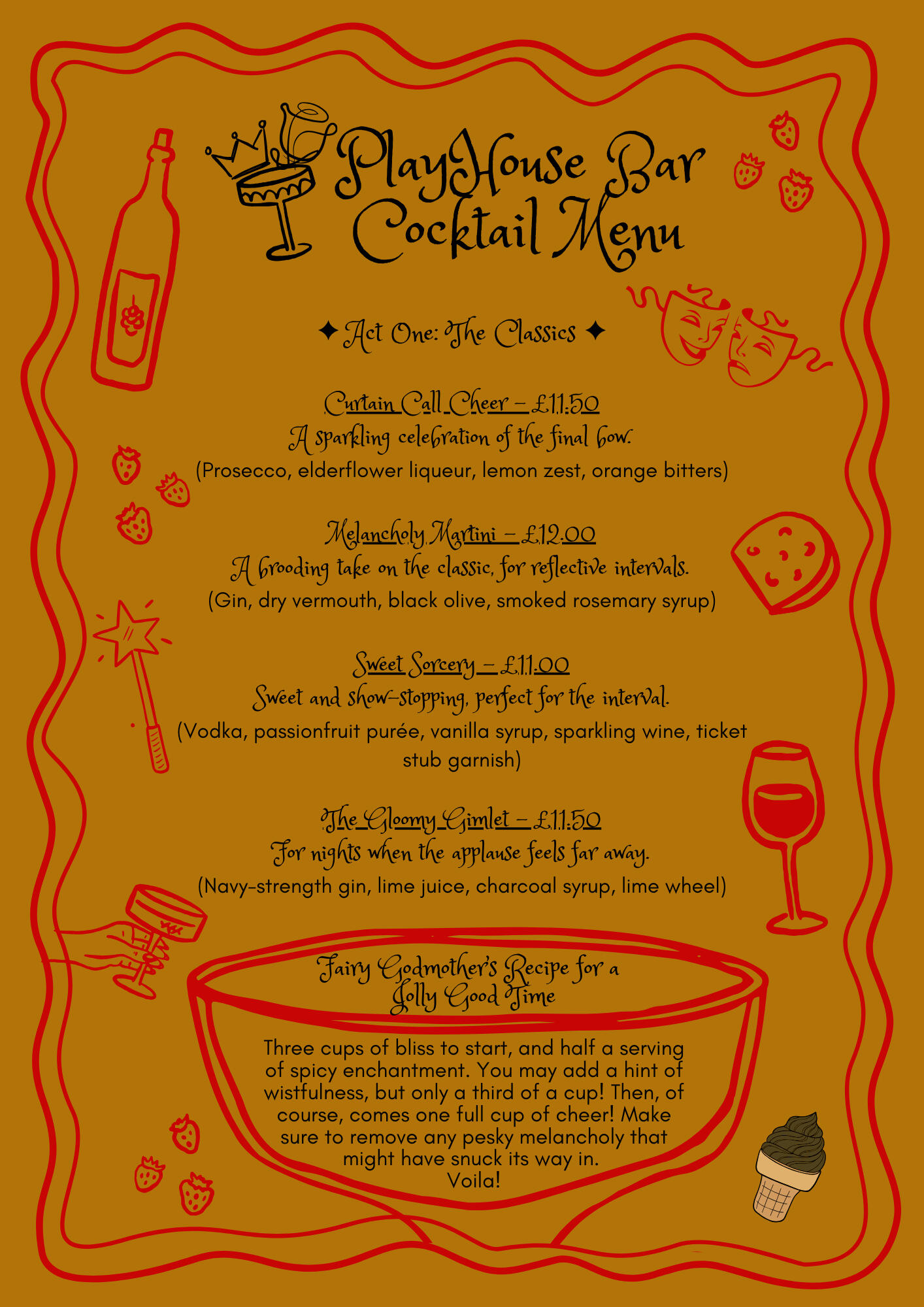 Cocktail Menu Page 2